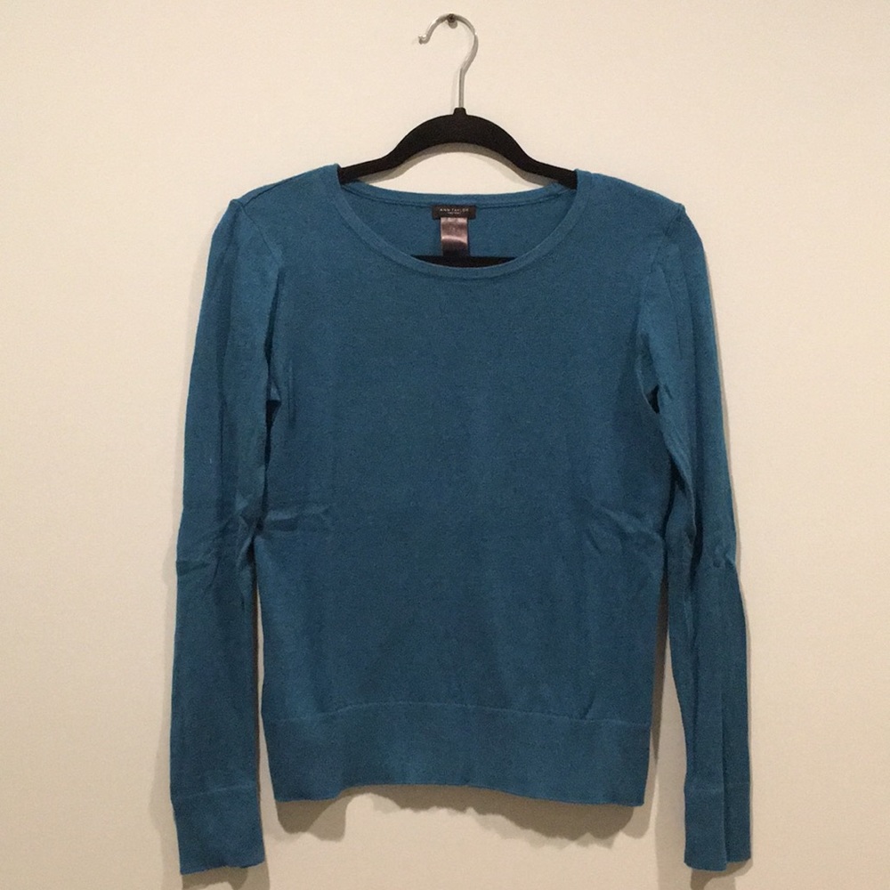 Ann Taylor Factory Small blue sweater